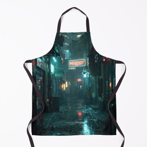 Item preview, Neon Cyberpunk Alley at Night designed and sold by Visual Foundry.