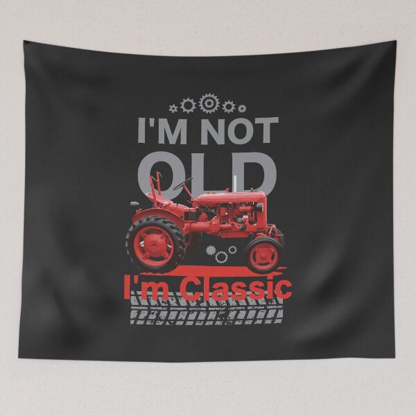 Item preview, I'm Not Old I'm Classic Tractor - Vintage Tractor designed and sold by studio838.