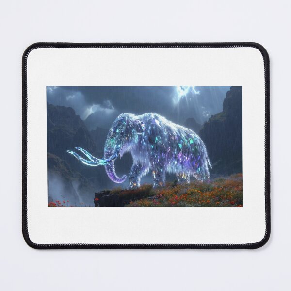 Item preview, Crystal Mammoth near valley designed and sold by Buddha Arts.