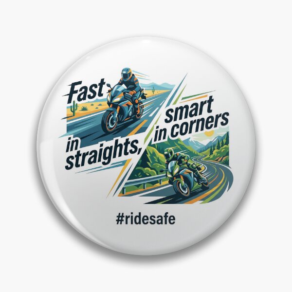 Item preview, Fast in straights, smart in corners T-shirt designed and sold by PanwarTees.