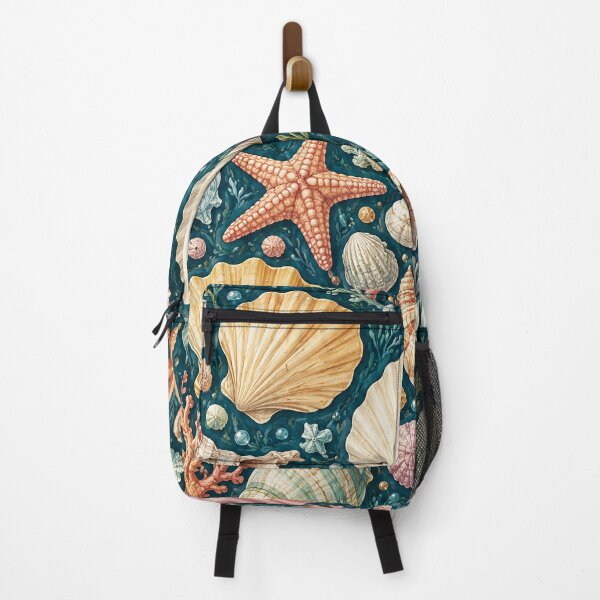 Item preview, Coastal Seashell Pattern designed and sold by Lizetteh.