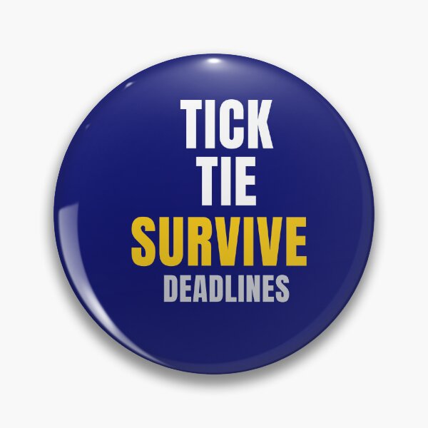 Item preview, Tick Tie Survive Deadlines – Funny Audit Intern Shirt | Accounting Humor Busy Season Tee   designed and sold by FCA SIR MERCH .