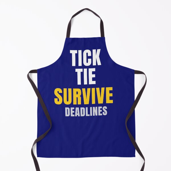 Item preview, Tick Tie Survive Deadlines – Funny Audit Intern Shirt | Accounting Humor Busy Season Tee   designed and sold by FCA SIR MERCH .