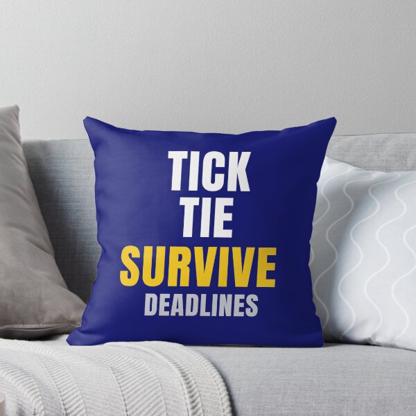 Item preview, Tick Tie Survive Deadlines – Funny Audit Intern Shirt | Accounting Humor Busy Season Tee   designed and sold by FCA SIR MERCH .