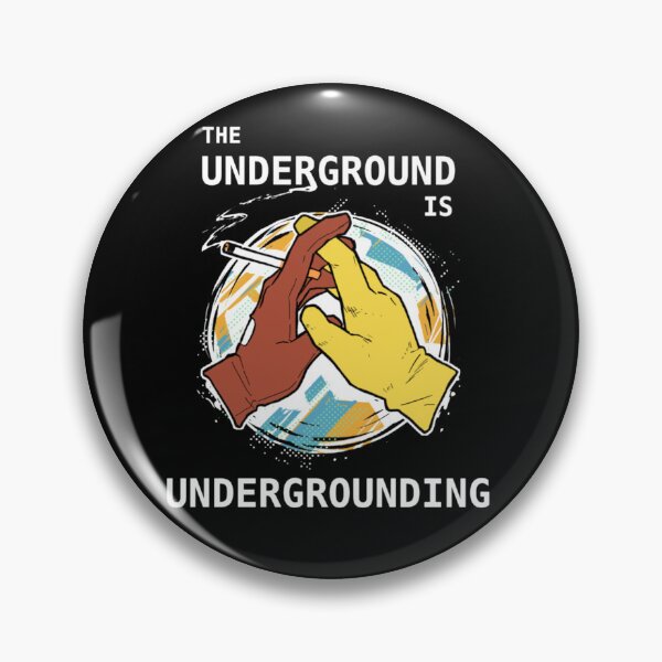 Item preview, Disco Elysium Underground Graphic Poster Design designed and sold by KratofilKerri.