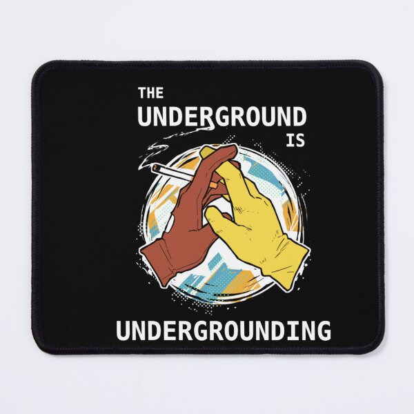 Item preview, Disco Elysium Underground Graphic Poster Design designed and sold by KratofilKerri.