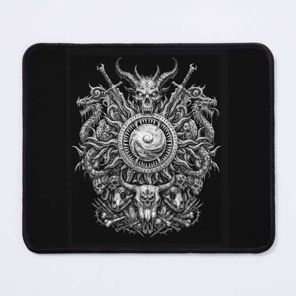 Item preview, Infernal Beast Totem - Symmetrical Macabre Art designed and sold by IYI.
