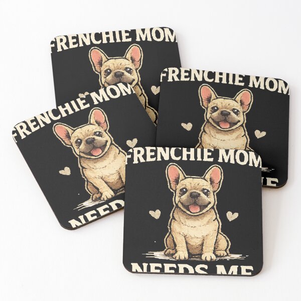 Item preview, I Can’t My Frenchie Needs Me Cute French Bulldog Dog Lover Design designed and sold by MonoPeak Studio.