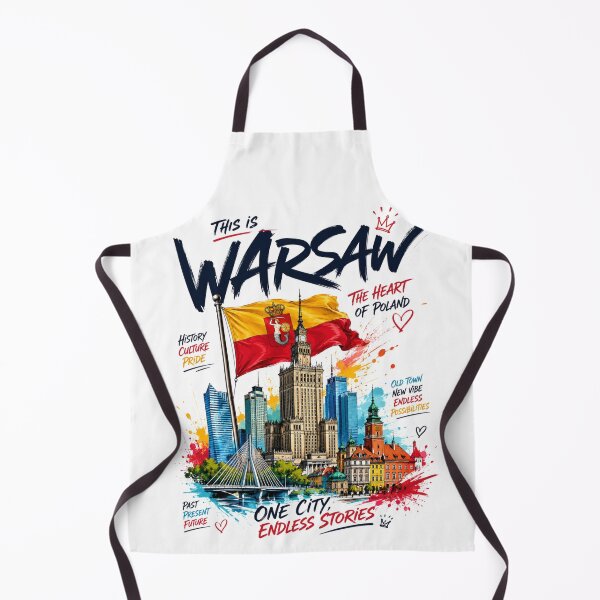Item preview, Warsaw – The Heart of Poland designed and sold by Countries&Cities Shop.