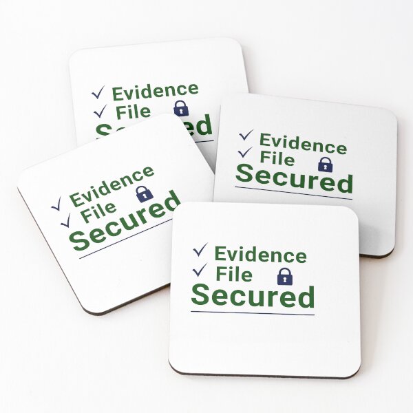 Item preview, Evidence File Secured – Funny Auditor Accounting Humor Gift   designed and sold by FCA SIR MERCH .