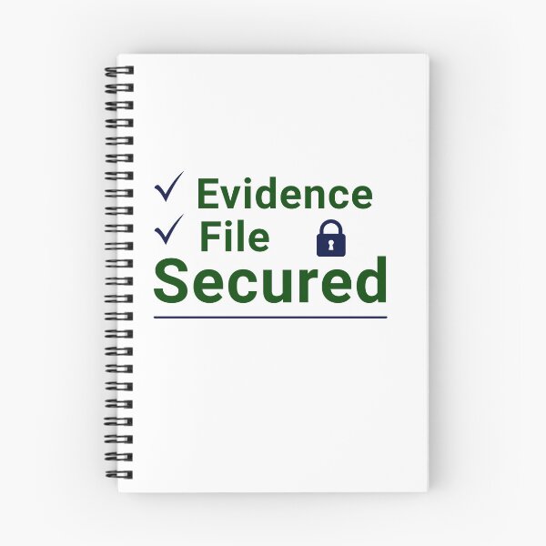 Item preview, Evidence File Secured – Funny Auditor Accounting Humor Gift   designed and sold by FCA SIR MERCH .