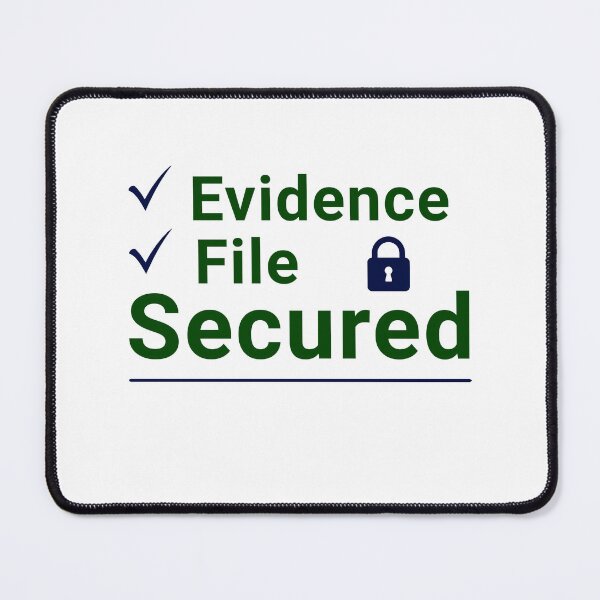 Item preview, Evidence File Secured – Funny Auditor Accounting Humor Gift   designed and sold by FCA SIR MERCH .