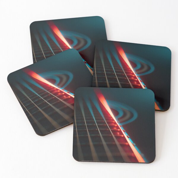 Item preview, Glowing Guitar Strings Abstract Light designed and sold by Visual Foundry.