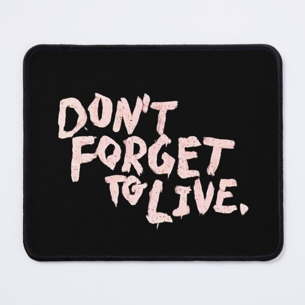 Item preview, YUNGBLUD Don't forget to live (black) designed and sold by bruise+blush.