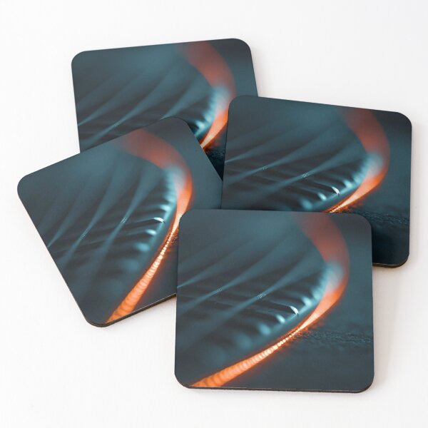Item preview, Glowing Orange Cable Technology Art designed and sold by Visual Foundry.