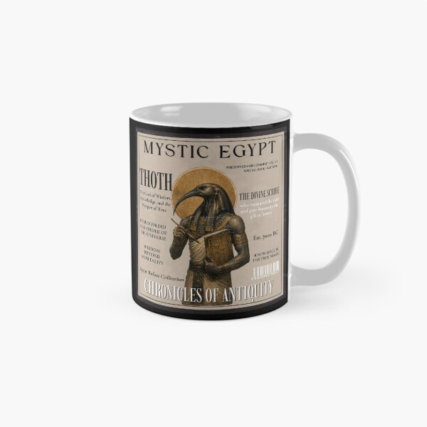 Item preview, Mystic Egypt Thoth Divine Scribe Vintage Magazine Poster designed and sold by KaBaRen.