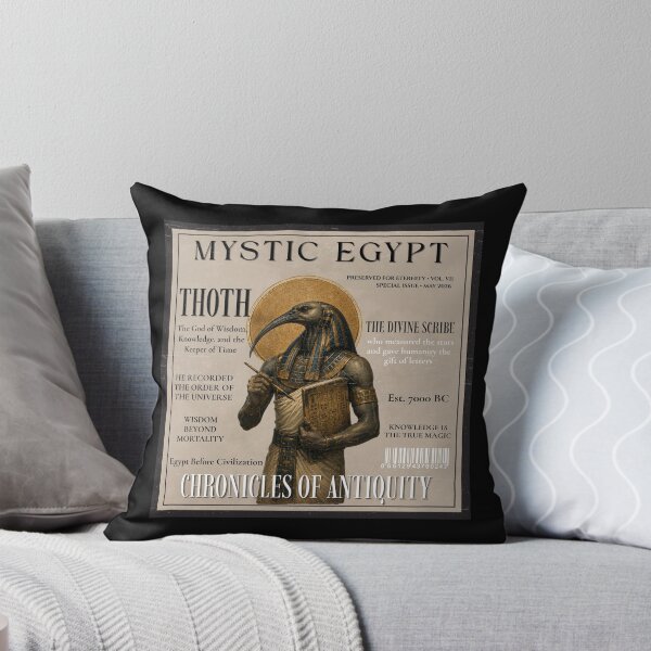 Item preview, Mystic Egypt Thoth Divine Scribe Vintage Magazine Poster designed and sold by KaBaRen.
