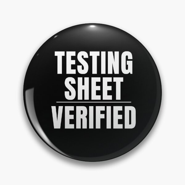 Item preview, Testing Sheet Verified Funny Auditor T-Shirt – Accounting Humor for CPA Accountants and Audit Interns      designed and sold by FCA SIR MERCH .