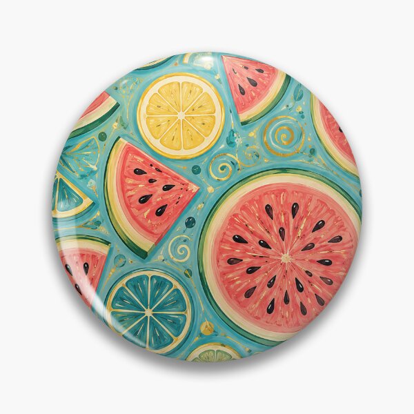 Item preview, Watermelon Citrus Fruit Pattern designed and sold by Lizetteh.