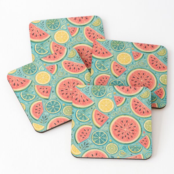 Item preview, Watermelon Citrus Fruit Pattern designed and sold by Lizetteh.