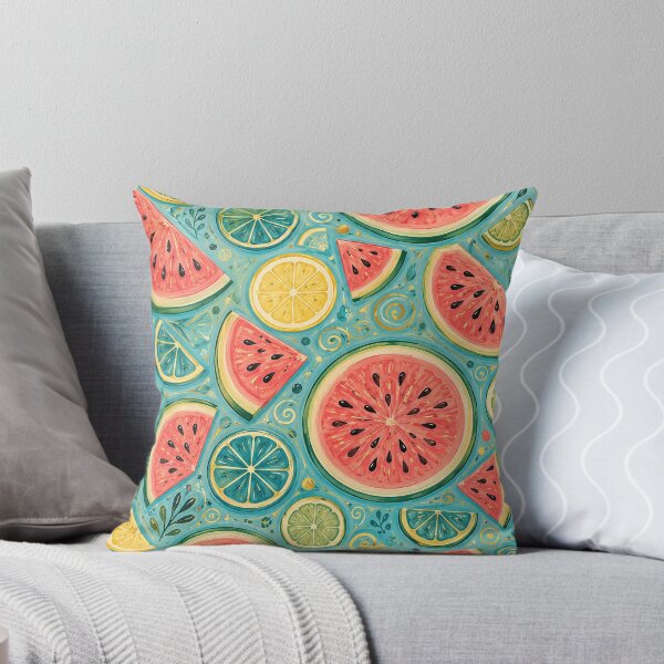 Item preview, Watermelon Citrus Fruit Pattern designed and sold by Lizetteh.