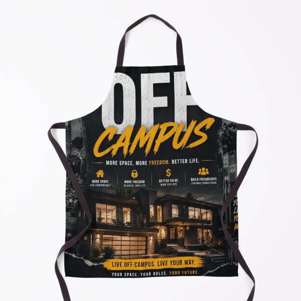 Item preview, Off Campus Living – Modern Student Lifestyle designed and sold by Dusk & Dawn Apparel.