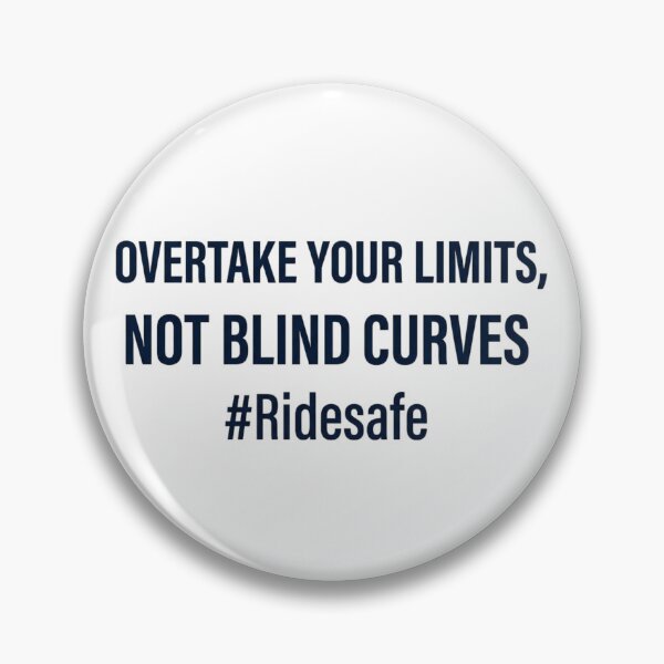 Item preview, Overtake your limits, not blind curves T-shirt designed and sold by PanwarTees.