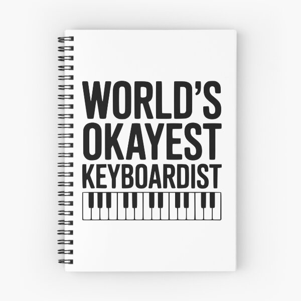 Item preview, World's Okayest Keyboardist designed and sold by Frank Ring.