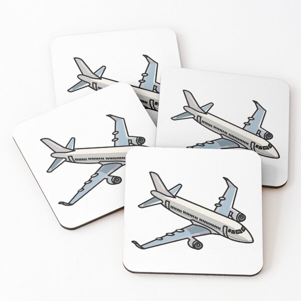 Item preview, Airplane Sticker | Postcards from Abroad Collection designed and sold by PinkPeelUK.