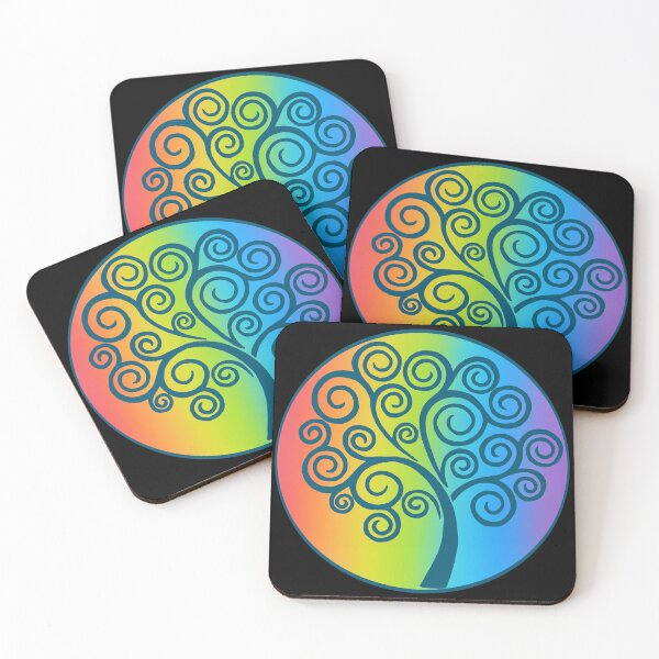 Item preview, Multicolored Spiral Tree of Life designed and sold by Lagueny.