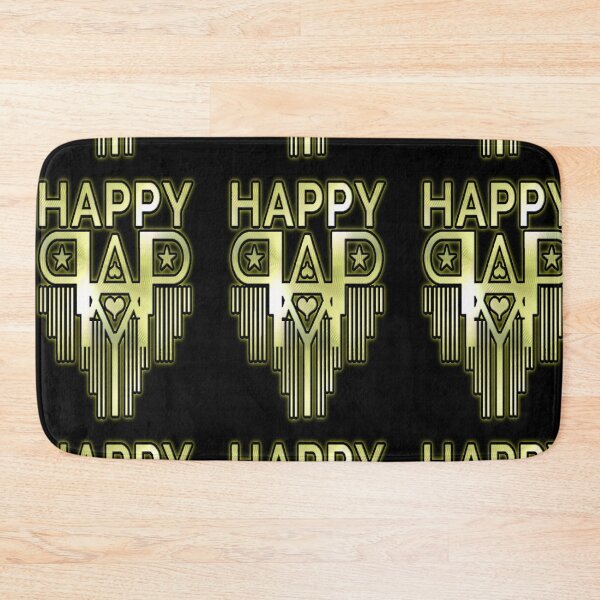 Aperçu de l'œuvre Logo HAPPY doré ! créée et vendue par Giulivo Store Graphic.