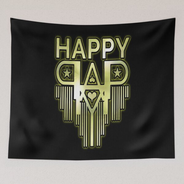 Item preview, Golden HAPPY logo! designed and sold by Giulivo Store Graphic.