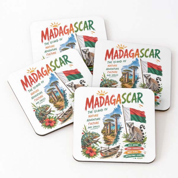 Item preview, Madagascar – The Island of Nature & Adventure designed and sold by Countries&Cities Shop.