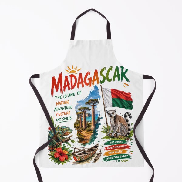 Item preview, Madagascar – The Island of Nature & Adventure designed and sold by Countries&Cities Shop.