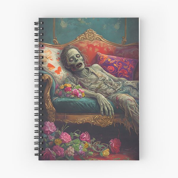 Item preview, Zombie Lying On An Ornate Vintage Couch designed and sold by NightTimeJ.