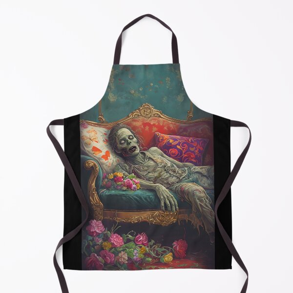 Item preview, Zombie Lying On An Ornate Vintage Couch designed and sold by NightTimeJ.