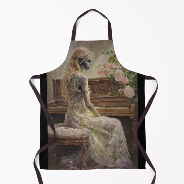 Item preview, Zombie Woman at Piano designed and sold by NightTimeJ.