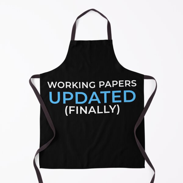 Item preview, Working Papers Updated (Finally) Funny Audit Intern Shirt – CPA Accounting Humor Tee      designed and sold by FCA SIR MERCH .