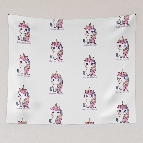 Item preview, Cute Kawaii Unicorn Cartoon designed and sold by SarkisovaNune.