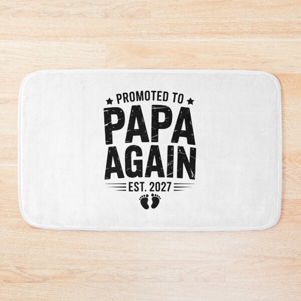 Item preview, Promoted to Papa Again 2027 designed and sold by jkrphoto.