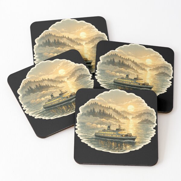 Item preview, Quadra Island - landscape and nature designed and sold by DamioPolArt.