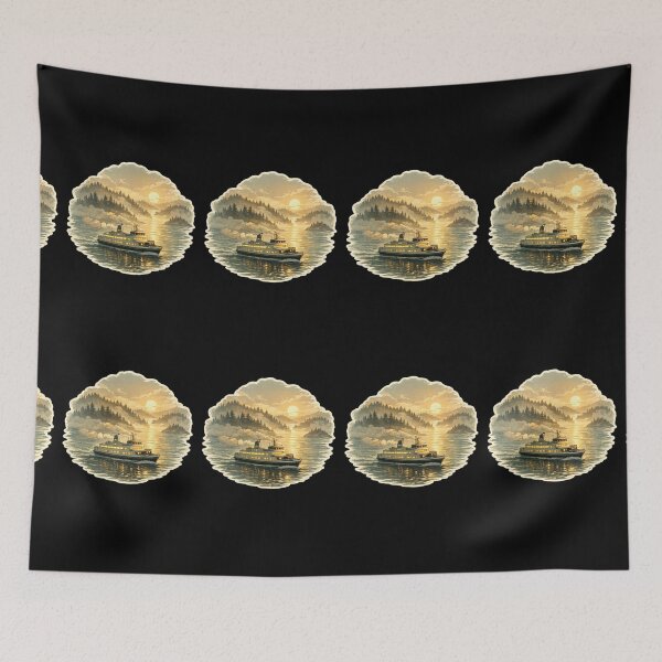 Item preview, Quadra Island - landscape and nature designed and sold by DamioPolArt.