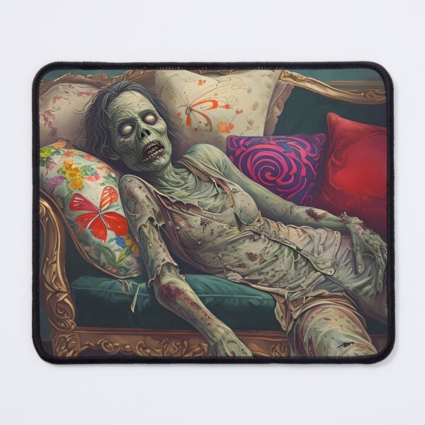 Item preview, Zombie Lying On A Vintage Couch designed and sold by NightTimeJ.