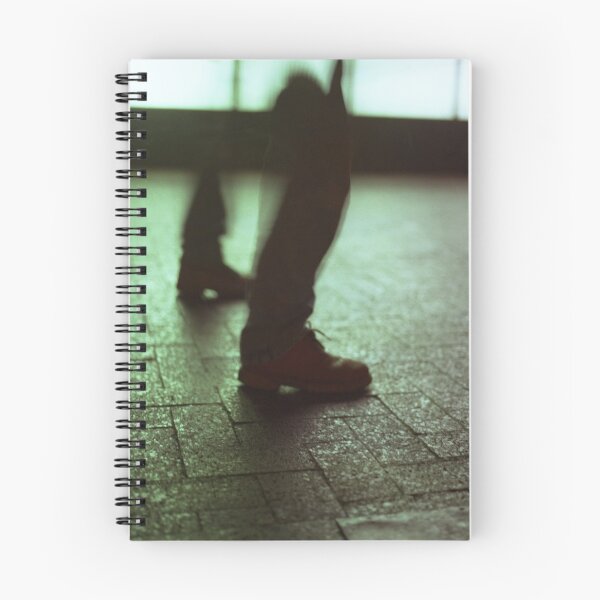Item preview, Surrealist photo of legs walking without bodies square color analogue medium format film Hasselblad photo designed and sold by edwardolive.