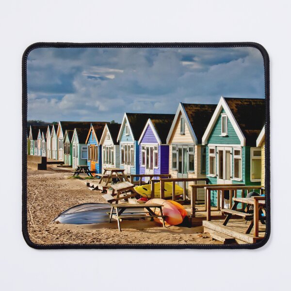 Item preview, Beach Huts Hengistbury Head Dorset Coast designed and sold by AndyEvansPhotos.