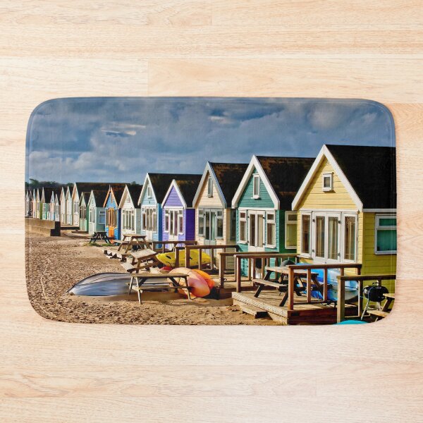 Item preview, Beach Huts Hengistbury Head Dorset Coast designed and sold by AndyEvansPhotos.