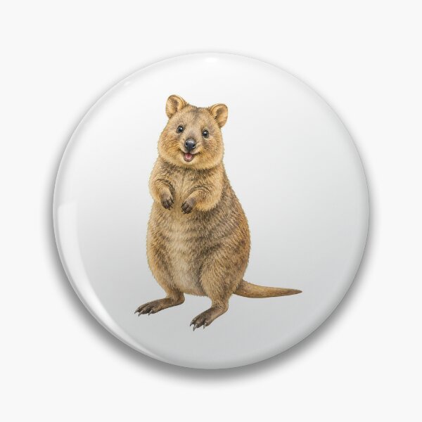 Item preview, Upright Quokka Wildlife Illustration designed and sold by Jaruart.