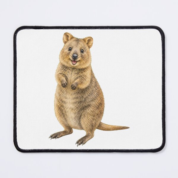 Item preview, Upright Quokka Wildlife Illustration designed and sold by Jaruart.