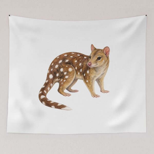 Item preview, Spotted-Tailed Quoll Wildlife Illustration designed and sold by Jaruart.
