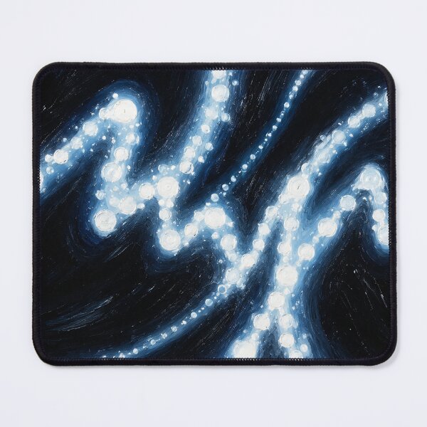 Item preview, Abstract Bioluminescent Waves designed and sold by Lizetteh.